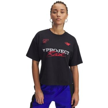 Imagem de Camiseta Sportstyle Under Armour Project Rock Boxy Feminina-Feminino