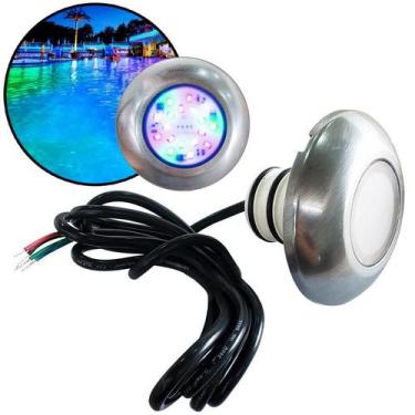 Imagem de Refletor LED RGB 6W para Piscina em ABS 905261 FLUIDRA