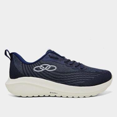 Imagem de Tênis Olympikus Acqua Feminino, Marinho, Prata, 34