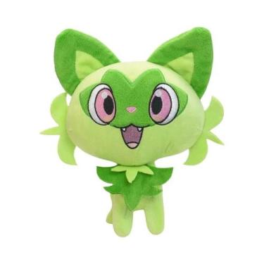 Imagem de Boneco De Pelúcia Pokemon Pikachu Meowscarada Sprigatito Tepig Oshawot