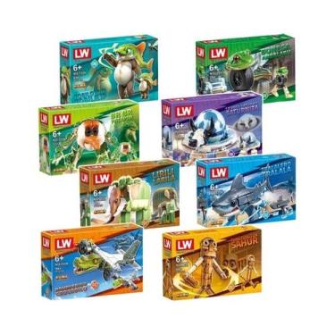 Imagem de Figura De Anime Italian Brainrot Tralalero, Blocos De Montar Para Cria