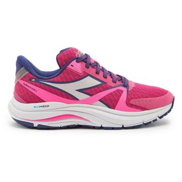 Imagem de Tênis Esportivo Diadora Mythos Blushield 8 Vortice W Rosa Feminino ROSA ACHILLEA/BCO/BLU STAMPA 41 D-Feminino