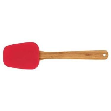 Imagem de Espátula Oval de Silicone e Bamboo Mor, UNICA