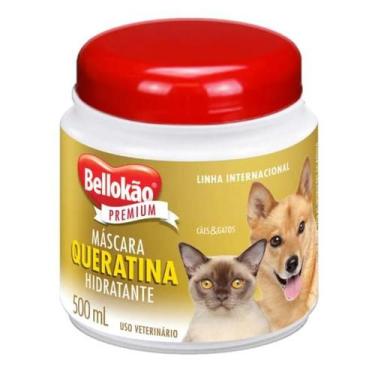 Imagem de Máscara Hidratante para Cães e Gatos Bellokão 500g