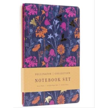Imagem de Pollinators Sewn Notebook Collection - Set Of 3