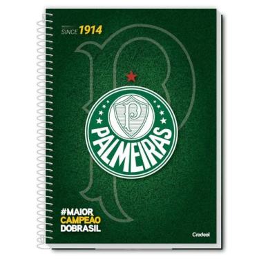 Imagem de Caderno 16 Materias Palmeiras 256 Folhas Credeal