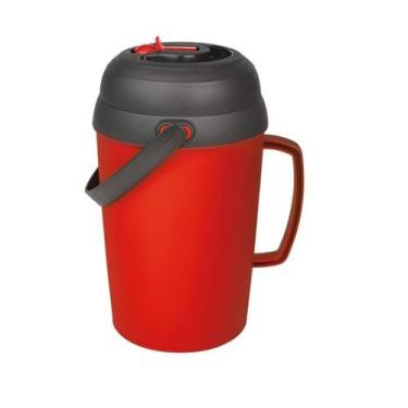 Imagem de Jarra Térmica Grande Biggy Mor 2,5l, Vermelho