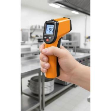 Imagem de Termômetro Infravermelho Laser Digital Industrial -50 a 400 - Congratu