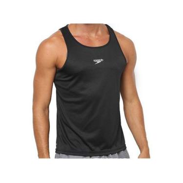 Imagem de Camisa Regata Speedo Basic Interlock, Preto, P