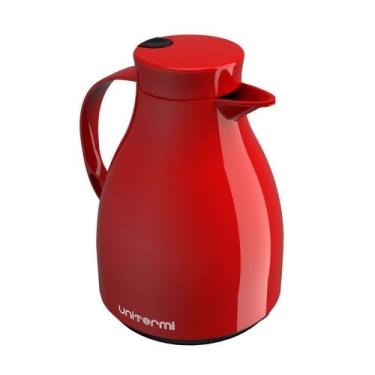 Imagem de Garrafa Térmica Unitermi Paris 500ml  Bule Design Paris, Vermelho