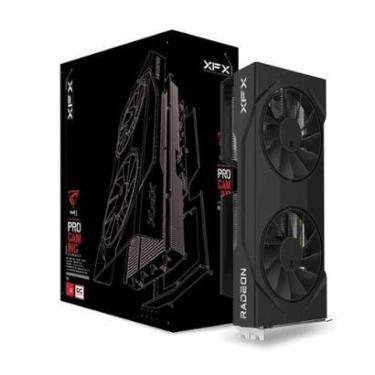 Imagem de Placa de Vídeo XFX RX 9060 XT OC Gaming AMD Radeon, 16GB, GDDR6, 128bits, 20 Gbps, Fide...