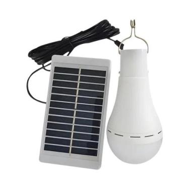 Imagem de Lâmpada Solar LED Externa 7W 9W, Luzes Pendentes Para Camping, Pesca E