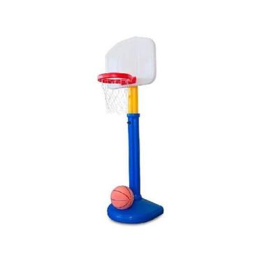Imagem de Tabela De Basquete Infantil Cesta Com Suporte Freso