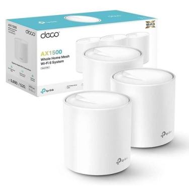 Imagem de Roteador Wireless Mesh Deco X10 (3-Pack) Wi-Fi 6, Gigabit, Dual-Band, 