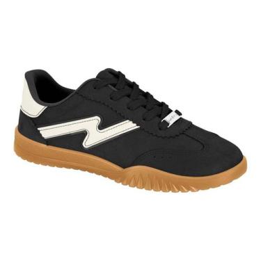 Imagem de Tênis Casual Feminino Moleca 5817.102, 36, Preto