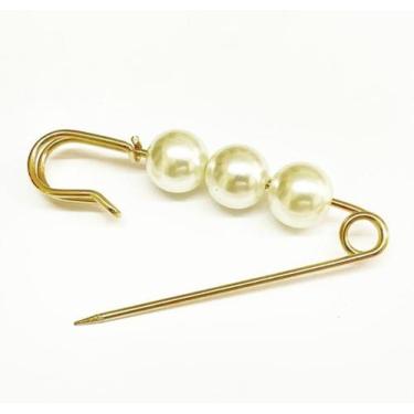 Imagem de Broche Alfinete e Pérolas - Comprar e Usar