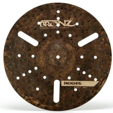 Imagem de Crash Bronz Cymbals Roots Formula Effect 17 Furado em Bronze B20 by Od
