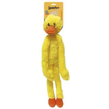 Imagem de Mordedor de Pelúcia Pato Longleg Com Apito para Cachorros - Jambo Pet