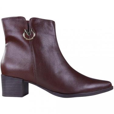 Imagem de Bota Feminina Via Marte em Couro 231011, Marrom, 37
