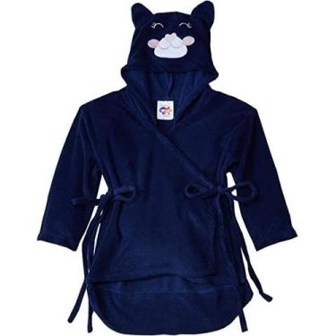 Imagem de Roupao gatinha tip top, Navy blue, 0 a 6 meses