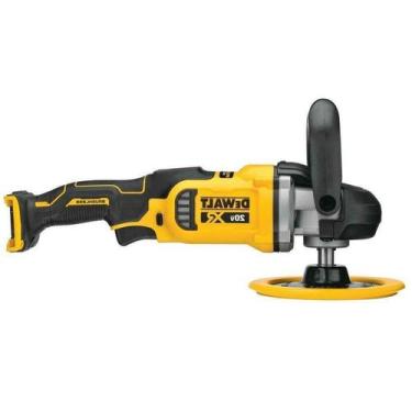 Imagem de Lixadeira e politriz dewalt a bateria brushless 20v solo