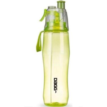 Imagem de Garrafa Dagg Squeeze Com Spray Borrifador Verde