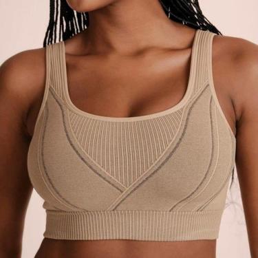 Imagem de Top Lupo Seamless Max II Feminino, BEGE, P