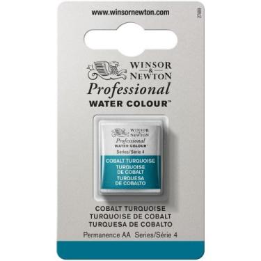 Imagem de Aquarela Pastilha Profissional Winsor Cobalt Turquoise 190 - Winsor & 