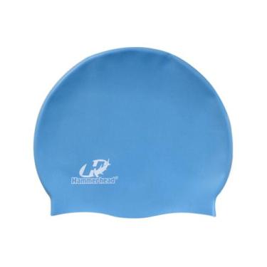 Imagem de Touca natação  Silicone Junior Hammerhead, Azul