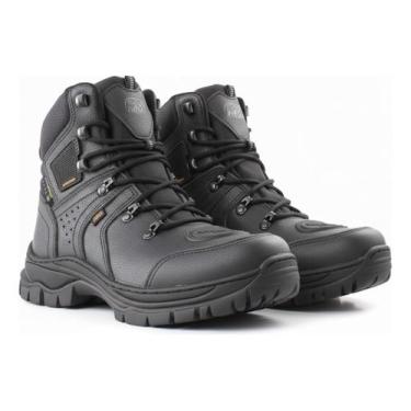 Imagem de Bota Coturno Motociclista Cano Longo Couro Masculina - Mountrek, 43