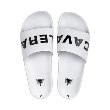 Imagem de Chinelo Slide Cavalera Writing Masculino, Branco, 40