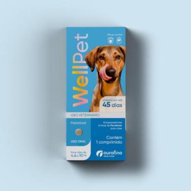 Imagem de Wellpet cão 100 mg 4,6 a 10 kg - antipulgas e carrapatos - OURO FINO