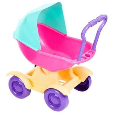 Imagem de Carrinho de Bonecas Berço Soneca Infantil - Tilin Brinquedos