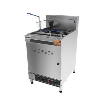 Imagem de Fritadeira Industrial A Gás 44 Litros 3 Cestos Alta Produção FIG44 Met