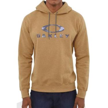 Imagem de Moletom Oakley Fechado Camo Hoodie WT23 Masculino Gold, G, Brown