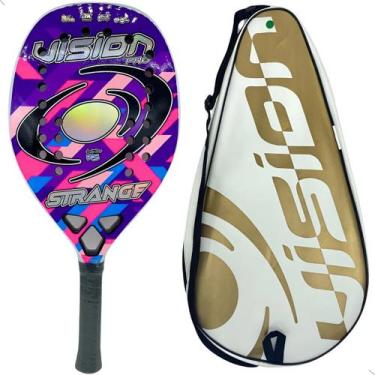 Imagem de Raquete Beach Tennis Vision Strange Carbono 3 k