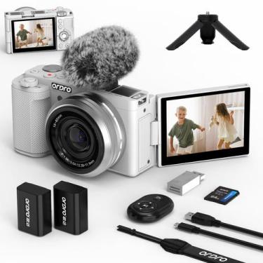 Imagem de Câmera digital ORDRO G930 64MP vídeo 5K WiFi com tela articulada