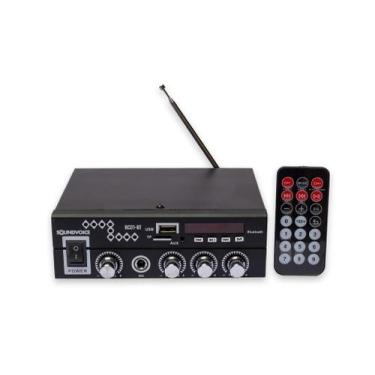 Imagem de Amplificador soundvoice rc01 bluetooth/usb/fm/sd 60w