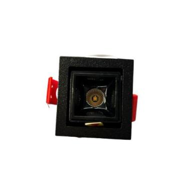 Imagem de Spot led embutir picco orientável 3w 2700k interlight 4581 preto