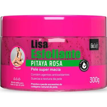 Imagem de Esfoliante Bio Soft Lisa Pitaya Rosa 300g Facial e Corporal  Antioxida