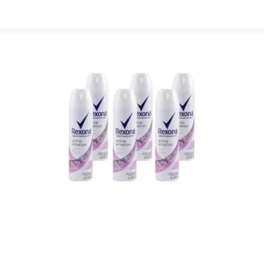 Imagem de Kit Desodorante Rexona Feminino Active Emotion 90g c/6
