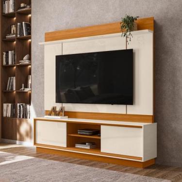 Imagem de Home Theater 183,5cm 2 Portas Para TV Até 75 Polegadas Siena Madetec, 