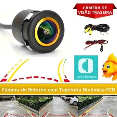 Imagem de 170 graus Câmera De Ré Para Carro Com Visão Noturna De Ângulo Largo, T
