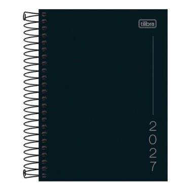 Imagem de Agenda 2027 Espiral Diária Pepper Executiva Capa Dura 11,7 x 16,4 cm M