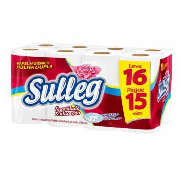 Imagem de Papel Higiênico Sulleg 30m Leve 16 e Pague 15
