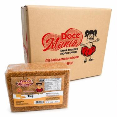 Imagem de Pacote Paçoca 1Kg com 24 Und Doce Amendoim Caixa com 10 pacotes - Docc