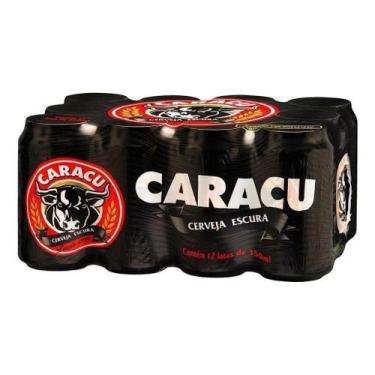 Imagem de Cerveja Caracu Escura 350ml Kit Com 12 Unidades