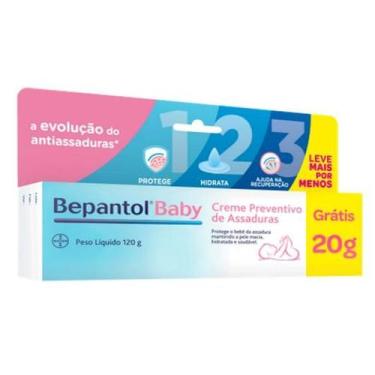 Imagem de CREME ASSADURA BEPANTOL Baby - 120g  - Bayer