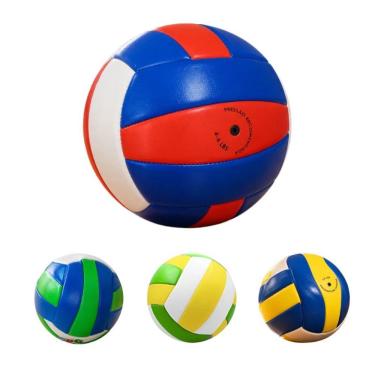 Imagem de Kit 6 Bolas de Vôlei Vinil com Boa Aderência e Costura Reforçada