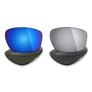 Imagem de 2 pares de lentes polarizadas de reposição da Mryok para óculos de sol Oakley Valve 2014 – Opções